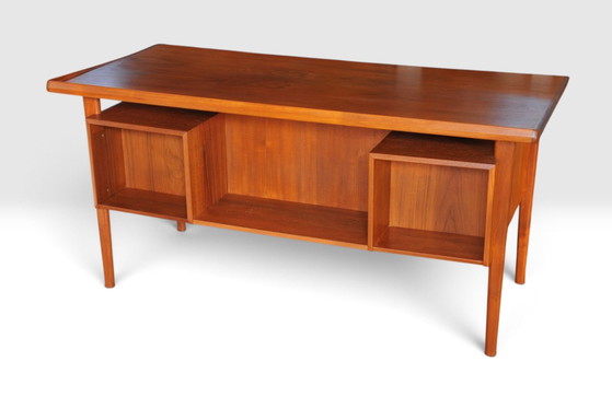 Peter Løvig Desktop in teak for Hedensted Møbelfabrik – Wood (photo 12 of 14)