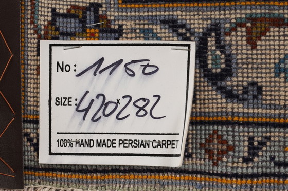 Image 1 of Persian carpet Kashan 4.20 x 2.82 Oriental carpet fine No. 1150