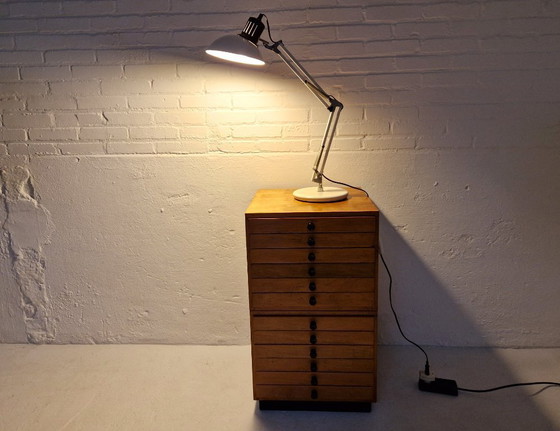 Image 1 of Aluminor desk lamp scissor lamp, 1970s