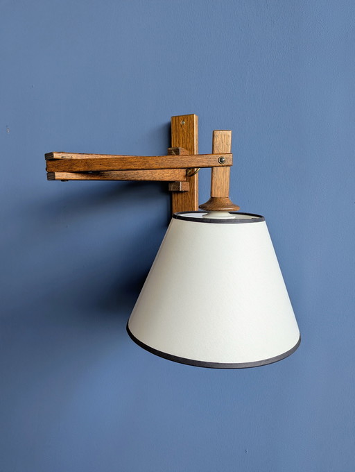 1970s vintage hinged wall lamp