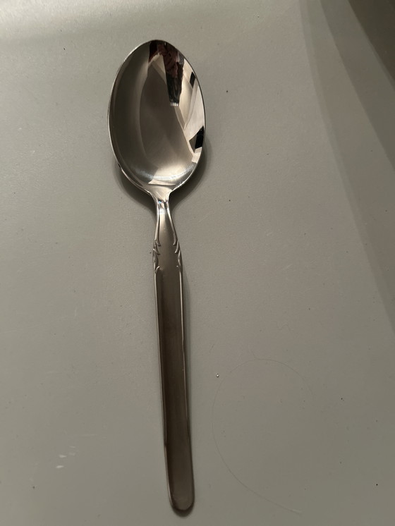 Image 1 of Stainless steel cutlery set with beautiful print