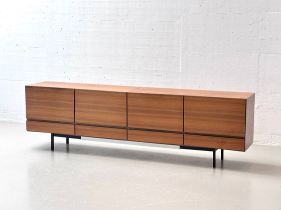 Image 1 of Elegant sideboard made of solid walnut wood, 1960s