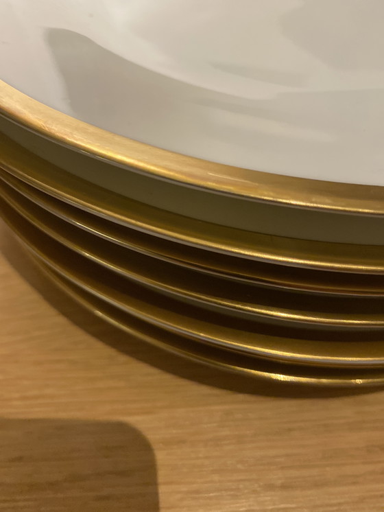 Image 1 of Assiettes en porcelaine Hutschenreuther Noblesse, lot de 6