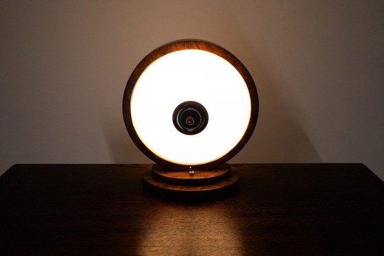 Image 1 of Paire de lampes de table/nuit Art déco, Pologne, années 1950