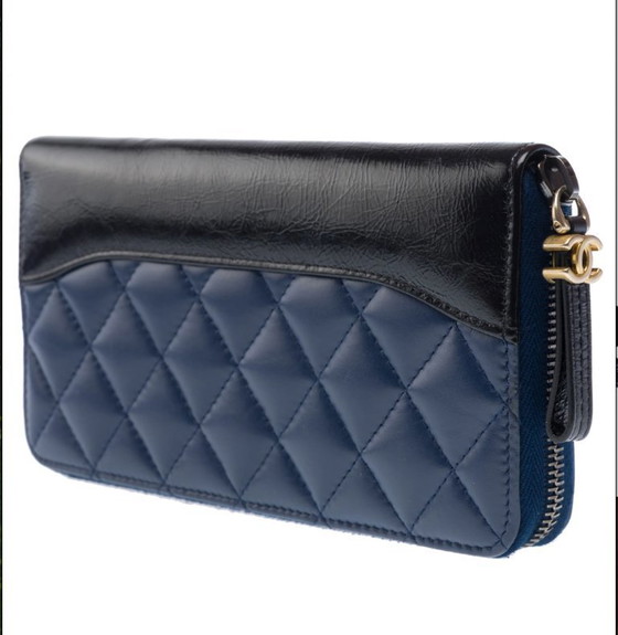 Image 1 of Accessoire CHANEL en Cuir Bleu Marine - 103258
