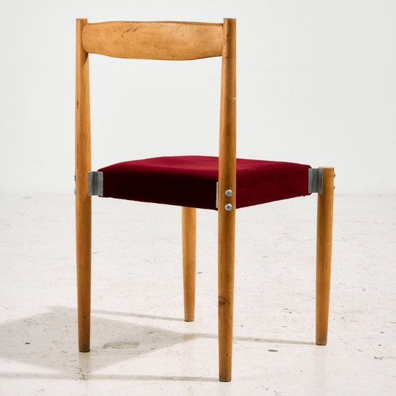 Image 1 of MK11089 Czechoslovak beech chair by Miroslav Navratil