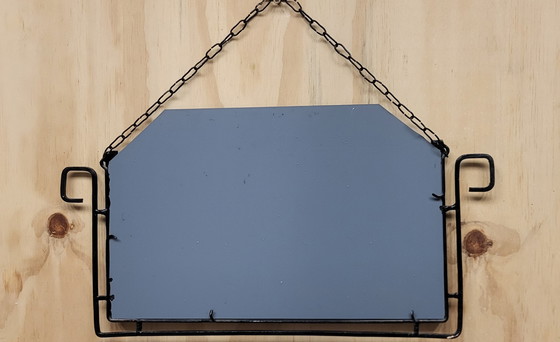 Image 1 of Vintage spiegel brutalisme