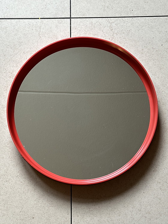 Image 1 of SCHÖNINGER art deco vintage Jaren 70 wand spiegel Hollywood regency stijl