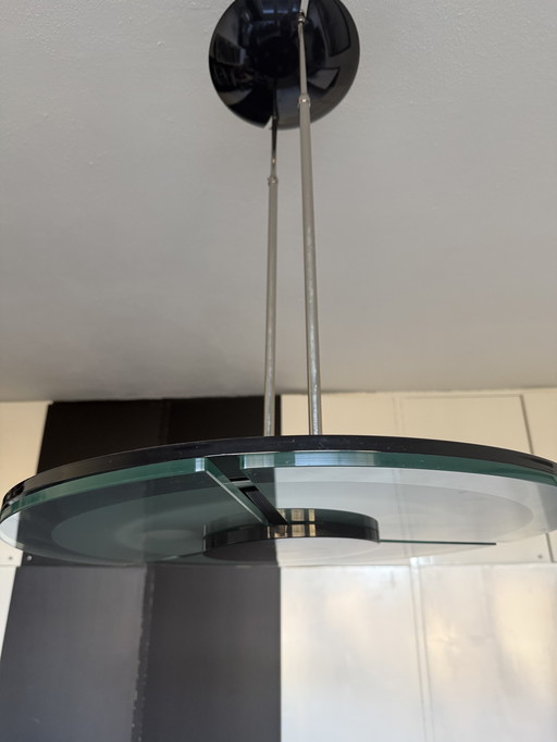 Artemide vintage saucer lamp mid century