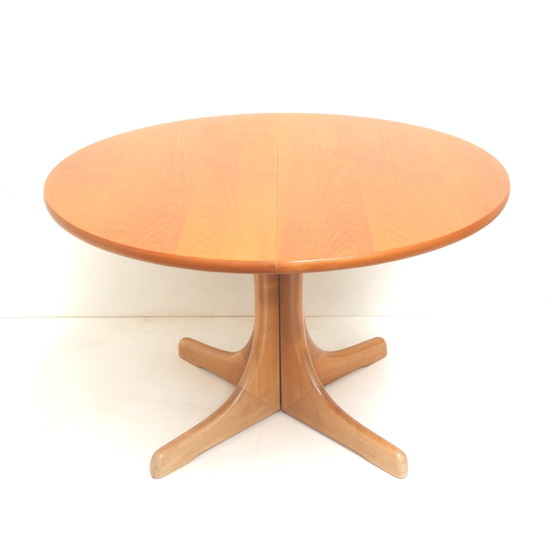 Image 1 of Grande table de salle à manger extensible vintage des années 1970