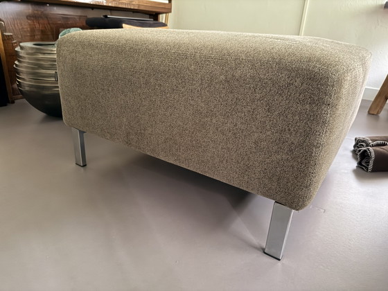Banque Gelderland 6511 + pouf – Canapés 3 places, Textile, Wood (photo 7 of 8)