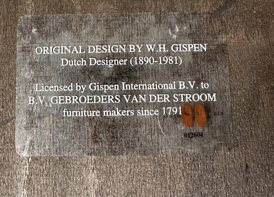 Image 1 of 4x Gispen 101 design dining chairs