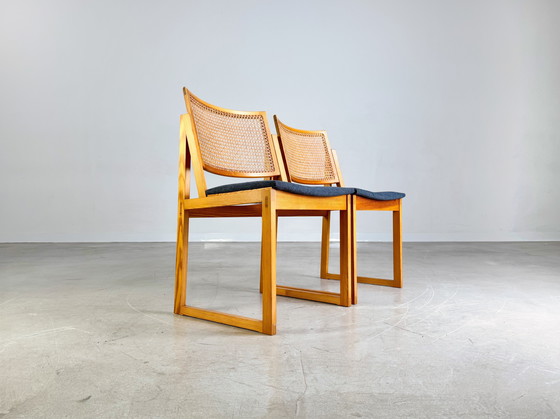 Image 1 of Original set of 2 Kai Lyngfeldt Larsen chair midcentury Søborg 526