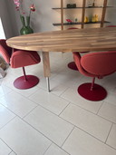 Pilat &Pilat massief noten houten tafel