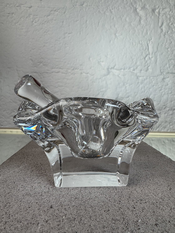 Image 1 of Bayel crystal ashtray from the 70s