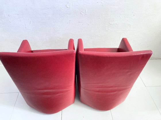 Image 1 of 2 poltrone postmoderne modello Caprichair design Hannes Wettstein per Baleri 1990