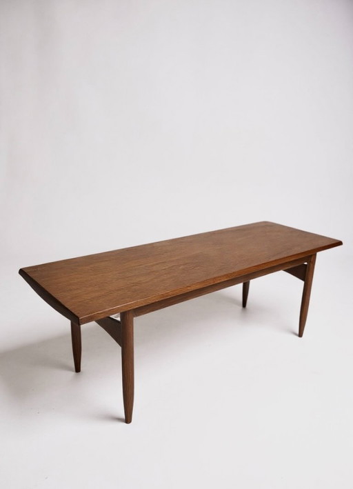 Vintage Scandinavische salontafel uit de jaren 60/70