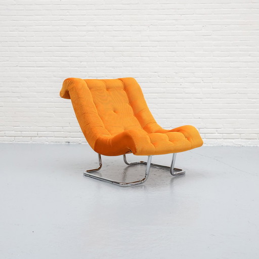 Dux Formula Lounge Sessel & Hocker '70S