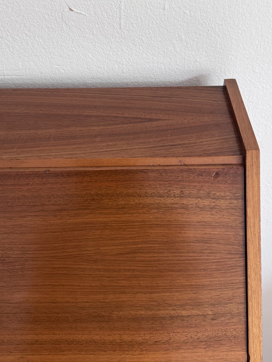 Scrivania-sedia vintage in teak, metà del XX secolo, anni '60 – Scrivanie, Wood (photo 12 of 15)