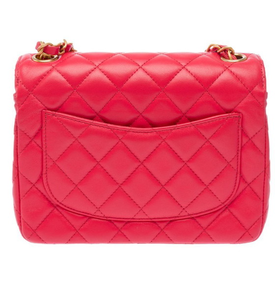 Image 1 of Sac CHANEL Timeless/Classique en Cuir Rose - 103408