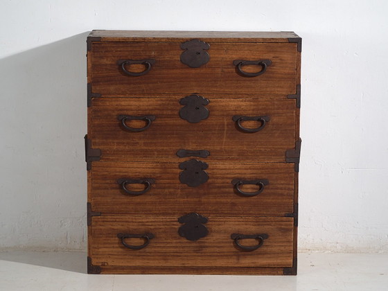 Antique Japanese Tansu - Meiji Period / Taishō (c. ) #57 – Chest of drawers (photo 27 of 40)