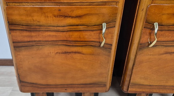 Image 1 of Tables de chevet Art Déco Emiliani 1934