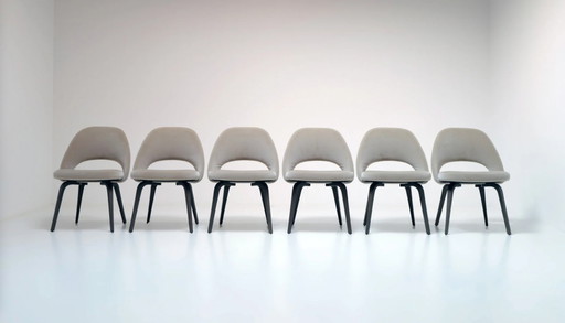 Eero Saarinen "Conference" chairs for Knoll International, 1948