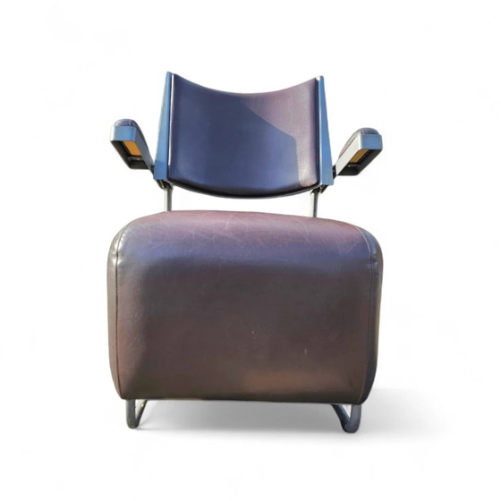 3 x Oscar Sessel von Harri Korhonen für Inno Interior Oy / braunes Leder / 1980er Jahre – Leather (photo 12 of 14)