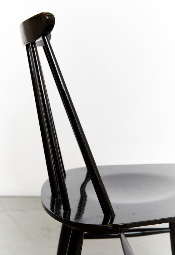 Image 1 of Esszimmerstühle Modell Fanett von Ilmari Tapiovaara für Asko, 1950er Jahre, 3er-Set