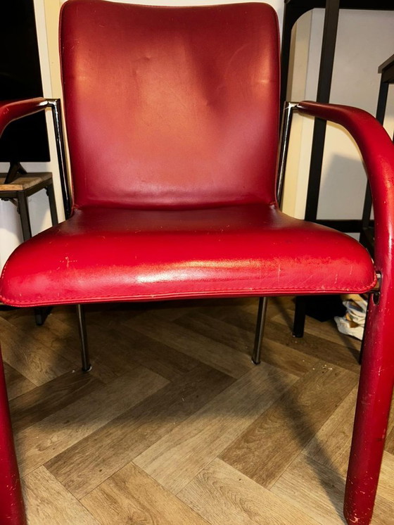 Image 1 of 5 Leolux dining room chairs