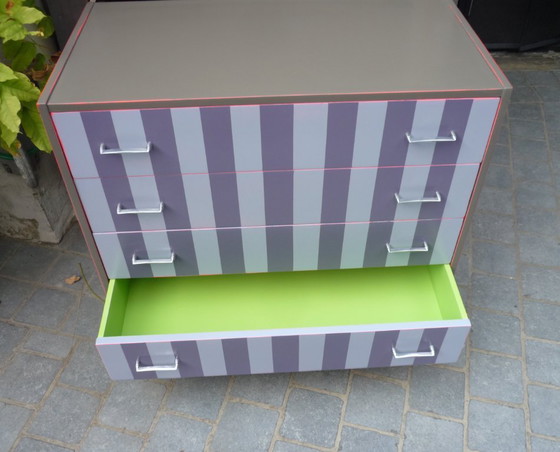 Image 1 of Commode vintage 4 Tiroirs