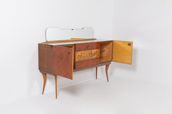 Image 1 of Buffet/bahut moderne italien par Vittorio Dassi, années 1950