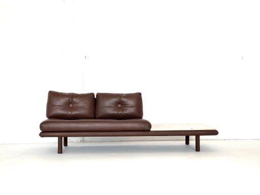 Kill International Franz Köttgen Leder Sofa Couch Modell: 6602
