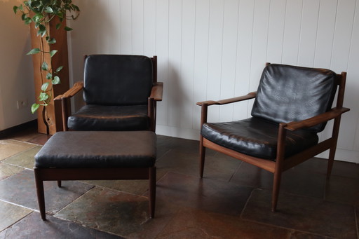 Set of 'Arne Wahl Iversen' Armchairs