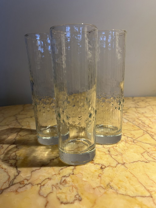 Set/3 Mesi Tapio Wirkkala Finland glazen 