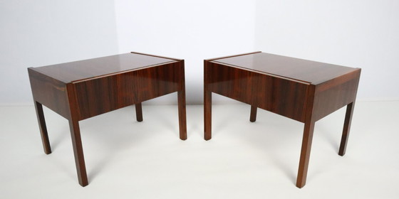 Image 1 of Scandinavische nachtkastjes, set van 2.