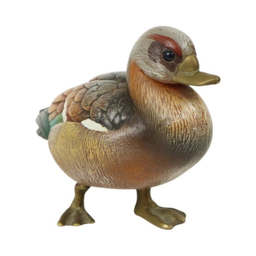 Vintage Duck Statue Malevolti Italy