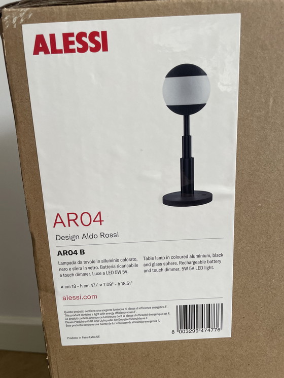 Image 1 of Iconic AR04 Alessi Tischlampe Neu in Box