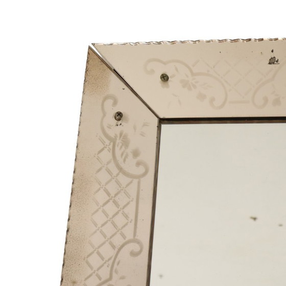 Image 1 of Großer venezianischer Spiegel, 77 cm