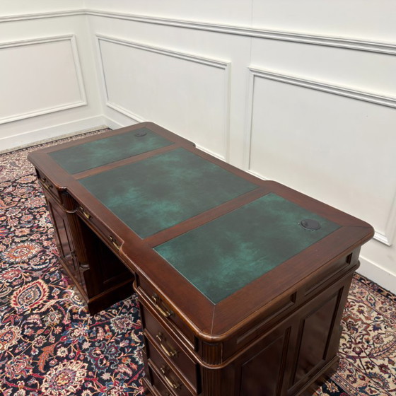 Scrivania Classica Inglese – Scrivanie, Leather, Wood (photo 17 of 21)