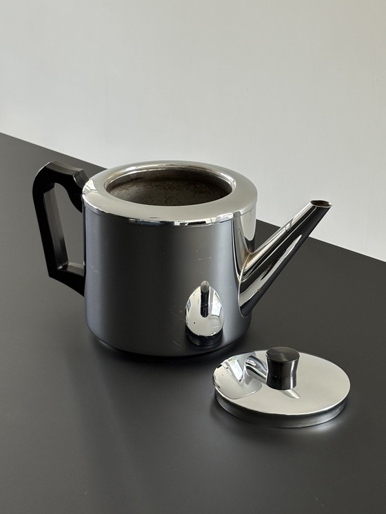 Image 1 of Bredemeijer Duet Design Boston Teekanne aus Edelstahl