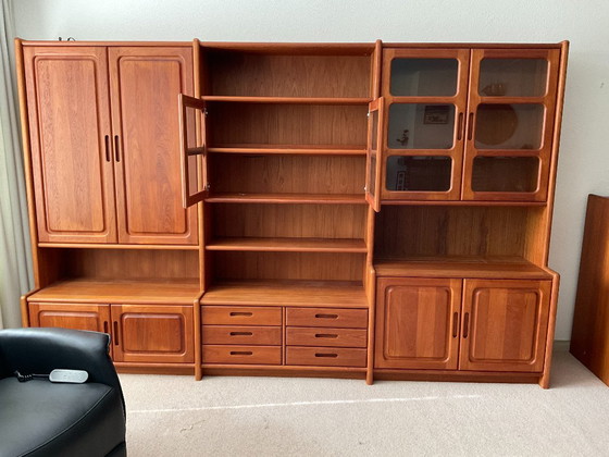 Bel mobile a parete in Teak – Dyrlund, Armadi a muro, Vetro, Legno (photo 5 of 5)