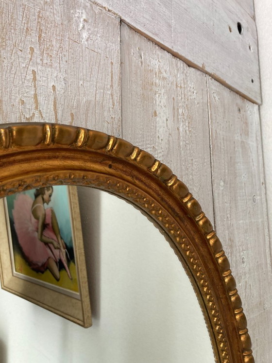 Miroir Ovale Ancien – Glass, Wood (photo 6 of 10)