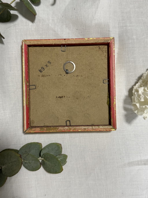 Limoges porcelain frame