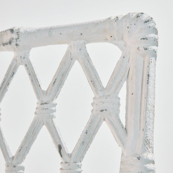 Image 1 of MK10902 Vintage garden set in cast aluminium, Set of 6