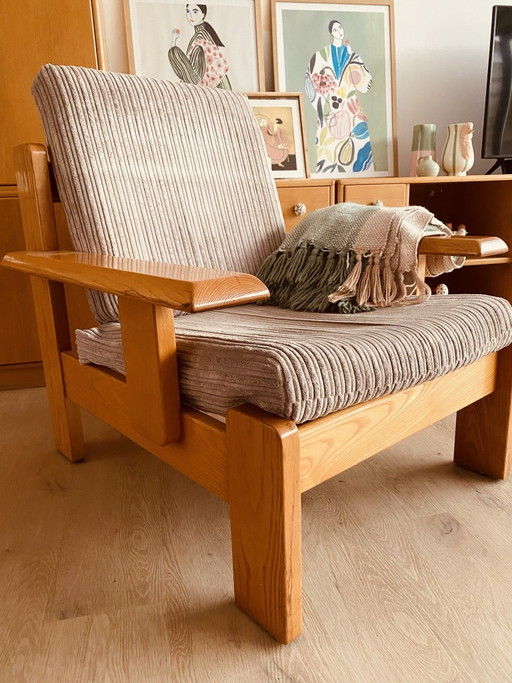 Vintage design meubel - fauteuil origineel jaren 70 