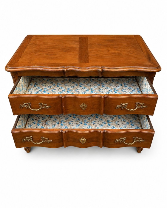 Louis XV Period Commode with Crossbow – Chest of drawers, Wood (photo 4 of 9)