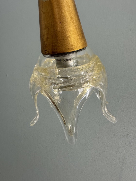 Image 1 of Design kroonluchter lamp murano florenz’lamp argento e oro