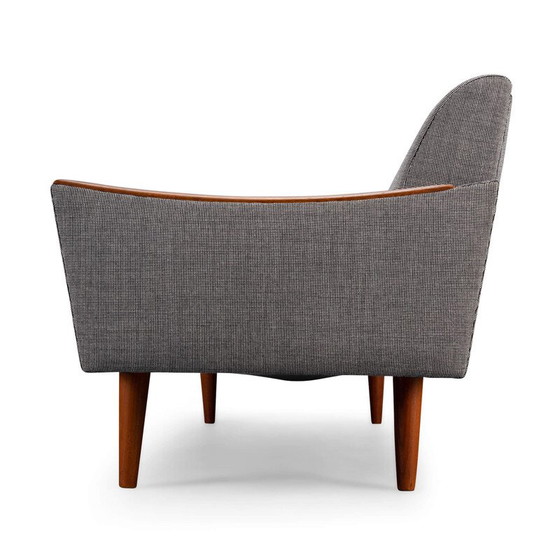 Image 1 of Dänisches graues 3-Sitzer-Sofa im Vintage-Stil von Cfc Silkeborg, 1960er Jahre