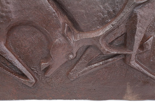 Martinez fireplace backplate